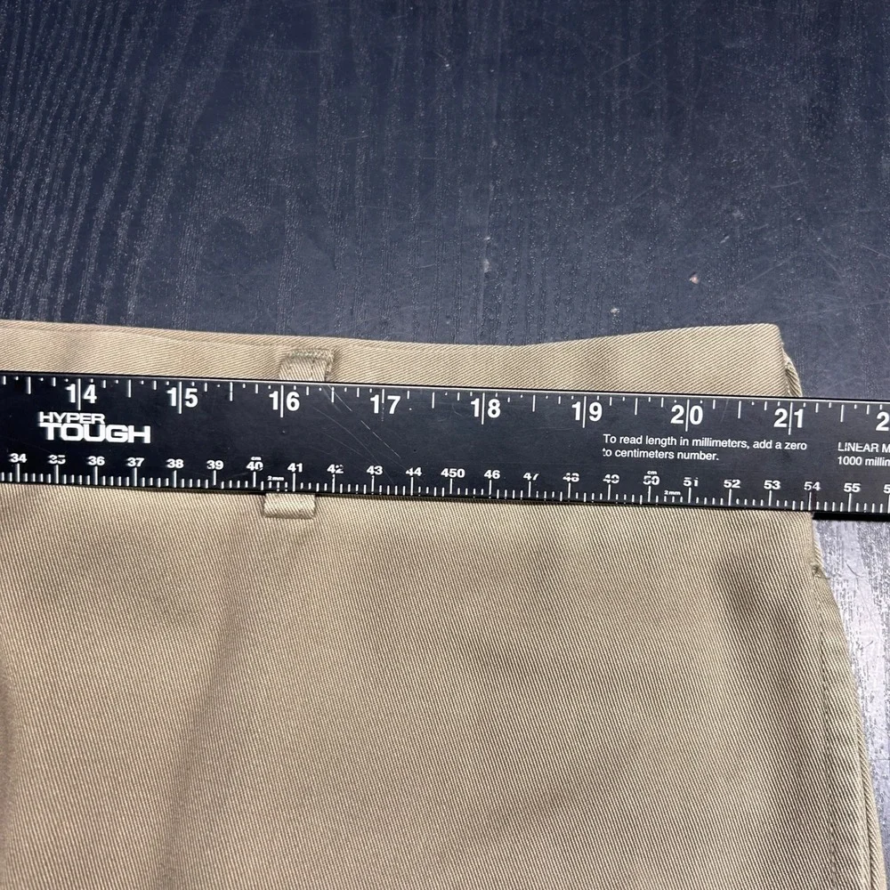 LL Bean Classic Fit Men 42x29 Khaki Chino Pants 100% Cotton Casual Gorpcore